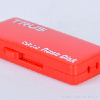 隨身碟-台灣設計隨身碟禮贈品-亮面金屬伸縮金屬USB隨身碟-客製隨身碟容量_3